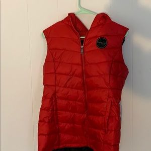 Bebe Red sports vest